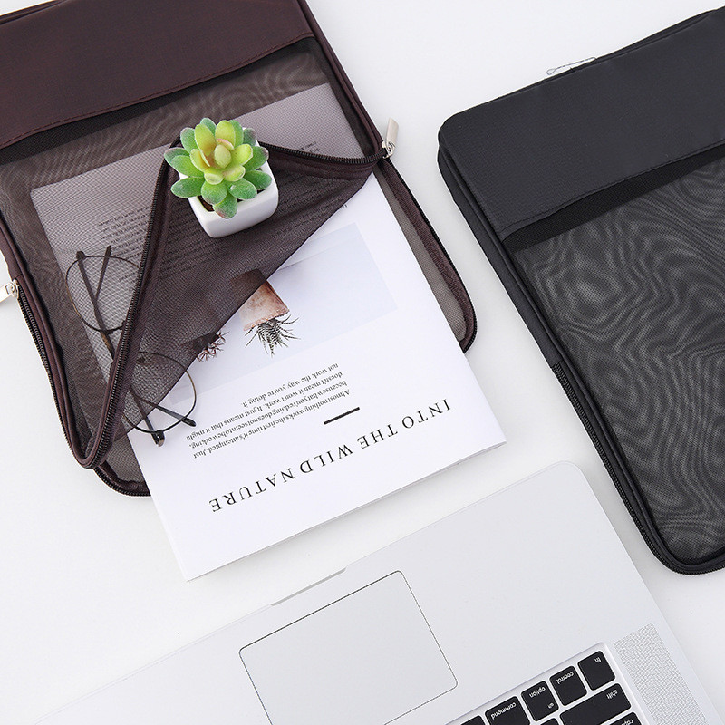 Mrežasta torbica s patentnim zatvaračem za studentske ispite Držač za pisaći pribor Torba za pohranu Prozirna torbica s patentnim zatvaračem Uredski školski pribor