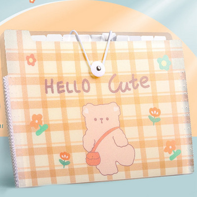 Slatki astronaut, višeslojni A4 proširivi novčanik, mapa s datotekama, kopča, torba za organe, organizator za pohranu podataka u školskom uredu velikog kapaciteta