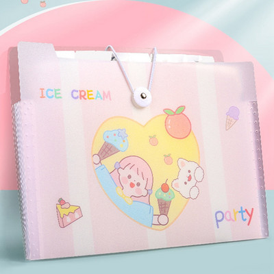 Slatki astronaut, višeslojni A4 proširivi novčanik, mapa s datotekama, kopča, torba za organe, organizator za pohranu podataka u školskom uredu velikog kapaciteta