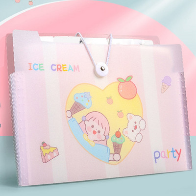 Slatki astronaut, višeslojni A4 proširivi novčanik, mapa s datotekama, kopča, torba za organe, organizator za pohranu podataka u školskom uredu velikog kapaciteta