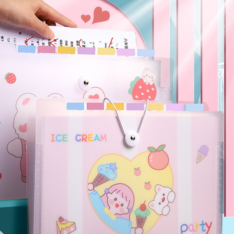 Slatki astronaut, višeslojni A4 proširivi novčanik, mapa s datotekama, kopča, torba za organe, organizator za pohranu podataka u školskom uredu velikog kapaciteta