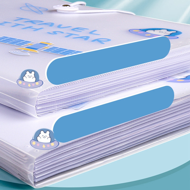 Slatki astronaut, višeslojni A4 proširivi novčanik, mapa s datotekama, kopča, torba za organe, organizator za pohranu podataka u školskom uredu velikog kapaciteta