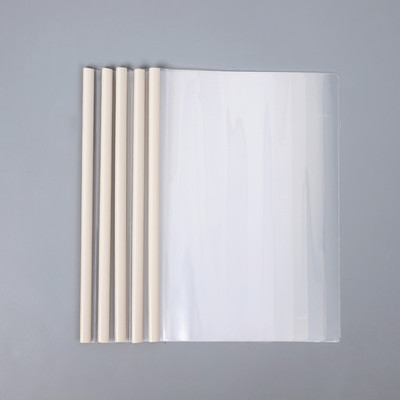 JIANWU 5 buc/set A4 morandi dosar color Hârtie de testare și clemă pentru documente dosar pentru fișiere Rechizite de birou pentru afaceri