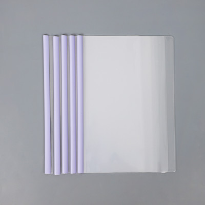 JIANWU 5 buc/set A4 morandi dosar color Hârtie de testare și clemă pentru documente dosar pentru fișiere Rechizite de birou pentru afaceri