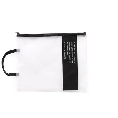 1 tk A4 võrgust tõmblukuga kott Dokumendikott Veekindel tõmblukuga failikaustad koolikontoritarvete reisihoiukottide jaoks