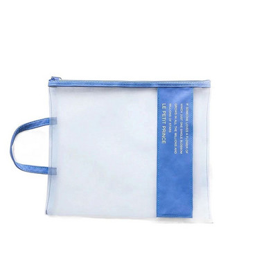 1 tk A4 võrgust tõmblukuga kott Dokumendikott Veekindel tõmblukuga failikaustad koolikontoritarvete reisihoiukottide jaoks