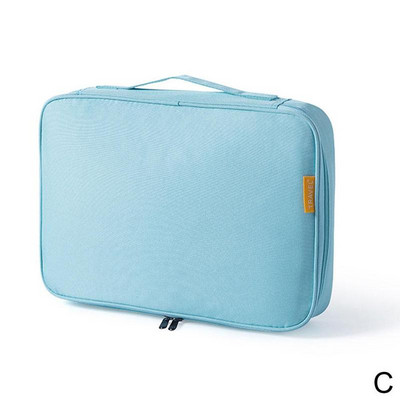 Geantă de depozitare pentru bilete de documente cu mai multe straturi, de capacitate mare, pentru organizator de fișiere pentru certificate, pentru pașaport de călătorie acasă