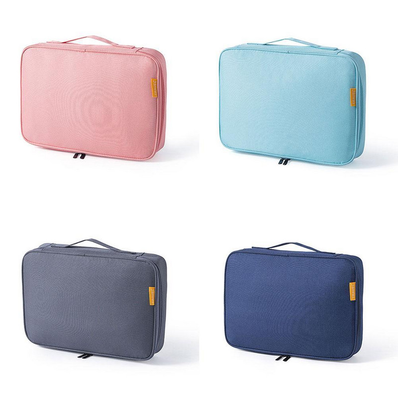 Geantă de depozitare pentru bilete de documente cu mai multe straturi, de capacitate mare, pentru organizator de fișiere pentru certificate, pentru pașaport de călătorie acasă