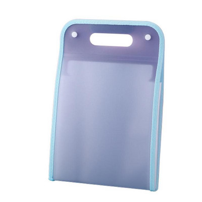 12 rešetki Prijenosna A4 mapa datoteka Torba za dokumente Prozirna PP okomita kutija za organe velikog kapaciteta Torba za organiziranje uredskog papira