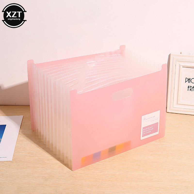 13 slojeva džepova A4 dokument Stojeće harmonike Proširujuća mapa datoteka Vodootporna organizatorska torba za poslovni uredski pribor