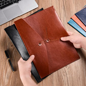 EZONE A4 kožna mapa, horizontalna/vertikalna torba za spise ugovornih računa, uredska torba za pohranu velikog kapaciteta 25*38 cm, uredski materijal