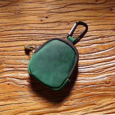 Torbica za dokumente u obliku malog novčanika, prava koža, mapa s datotekama, papirna torbica za organizatore kartica