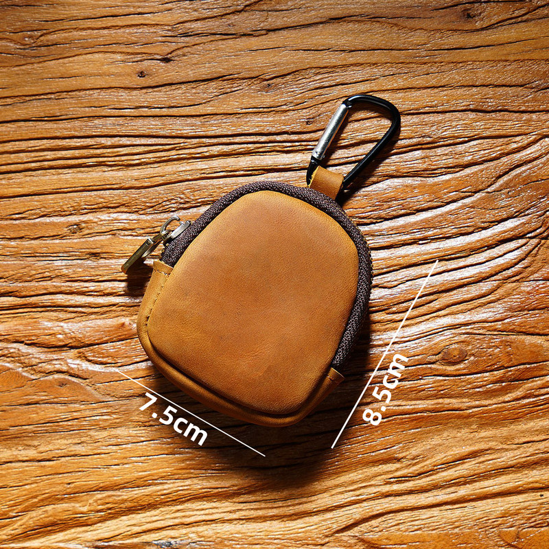 Torbica za dokumente u obliku malog novčanika, prava koža, mapa s datotekama, papirna torbica za organizatore kartica