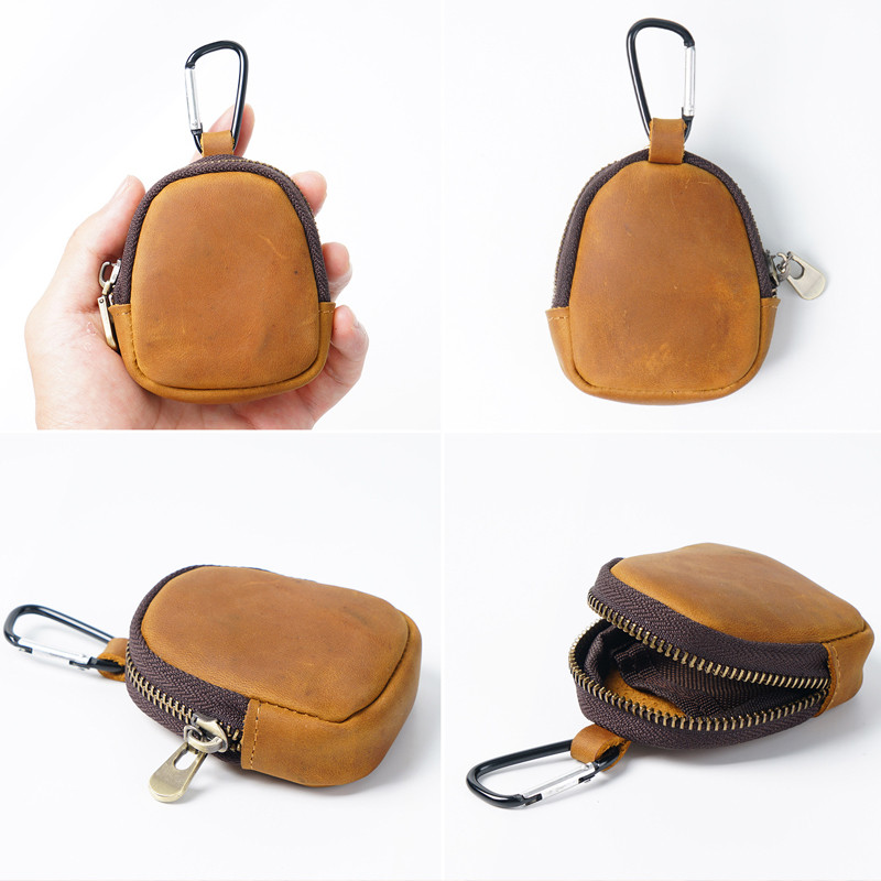 Torbica za dokumente u obliku malog novčanika, prava koža, mapa s datotekama, papirna torbica za organizatore kartica