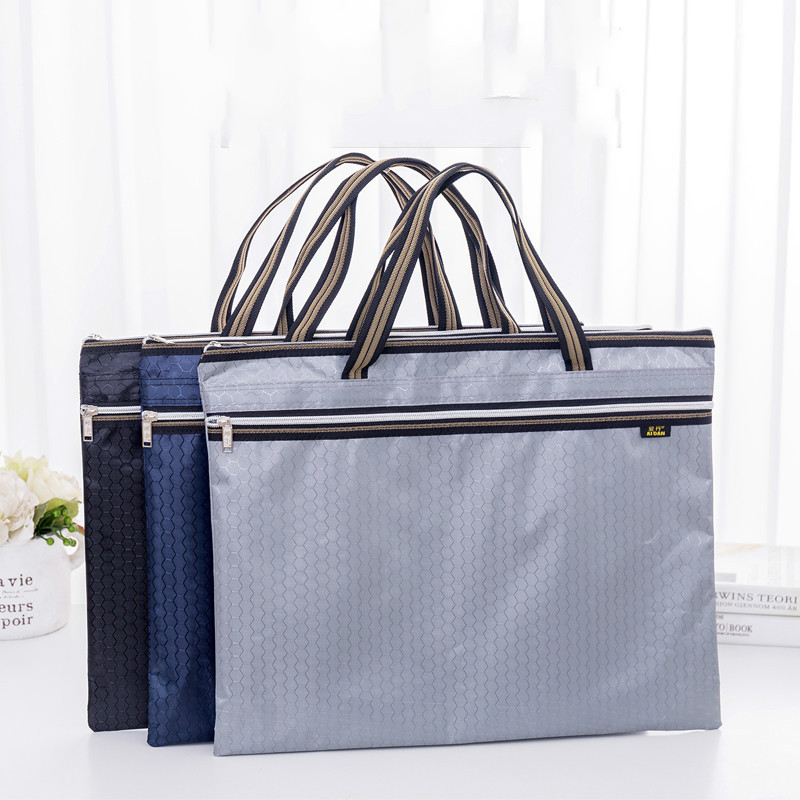 Vodootporna Oxford platnena aktovka Torba za pohranu Torba za mape Prijenosni A4 organizator za prijenosno računalo Velika ručna torba Torba za dokumente Uredski pribor