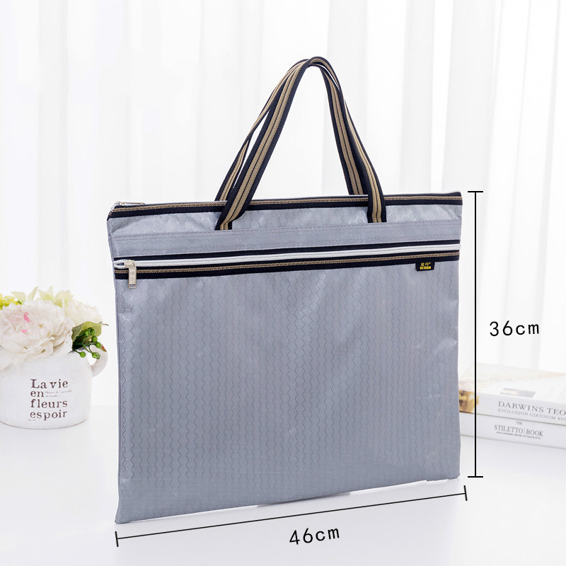 Vodootporna Oxford platnena aktovka Torba za pohranu Torba za mape Prijenosni A4 organizator za prijenosno računalo Velika ručna torba Torba za dokumente Uredski pribor