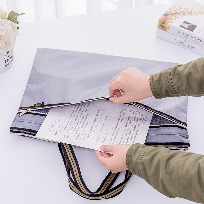 Vodootporna Oxford platnena aktovka Torba za pohranu Torba za mape Prijenosni A4 organizator za prijenosno računalo Velika ručna torba Torba za dokumente Uredski pribor