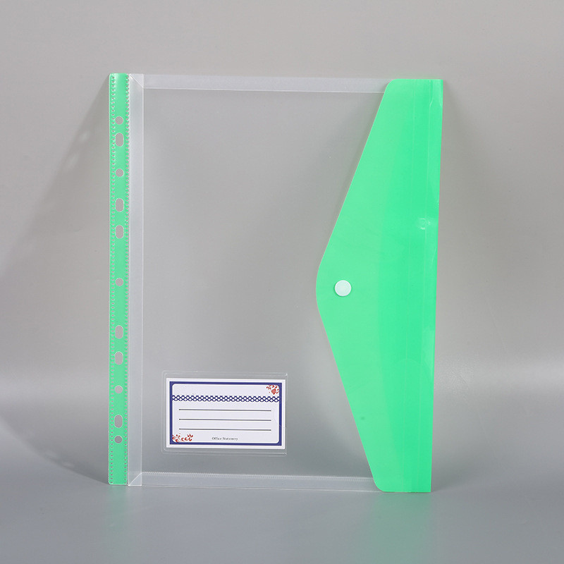 A4 dydžio plastikiniai failų aplankai piniginės Spalvingi dokumentų failai Vokų maišeliai mokyklos biuro namams, telpa 200 plius A4 lapų