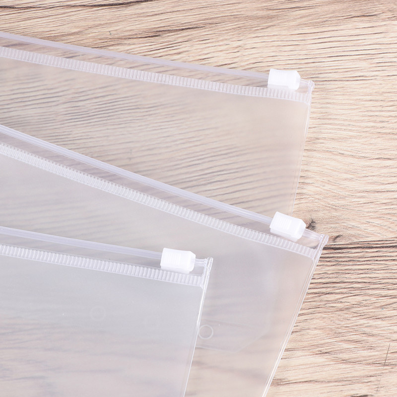 Segtuvų aplankas A6 užtrauktukas Pinigų vokų dokumentų tvarkyklės Failas Pinigai SkaidrūsVokeliaiBiudžeto taupymo laikiklio maišeliai Skaidrus maišelis