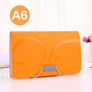 A6 värviline akordioni stiilis miniarvete kviitungi fail Dokumendikott kott Kaust kaardihoidja Abimees failihoidja laienev rahakott