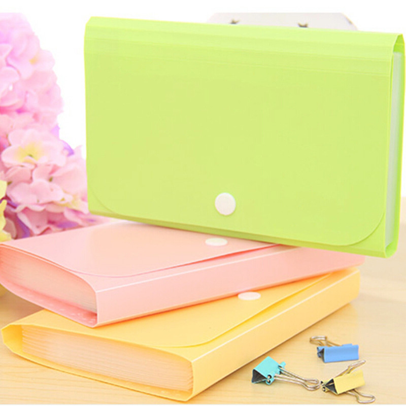 A6 värviline akordioni stiilis miniarvete kviitungi fail Dokumendikott kott Kaust kaardihoidja Abimees failihoidja laienev rahakott