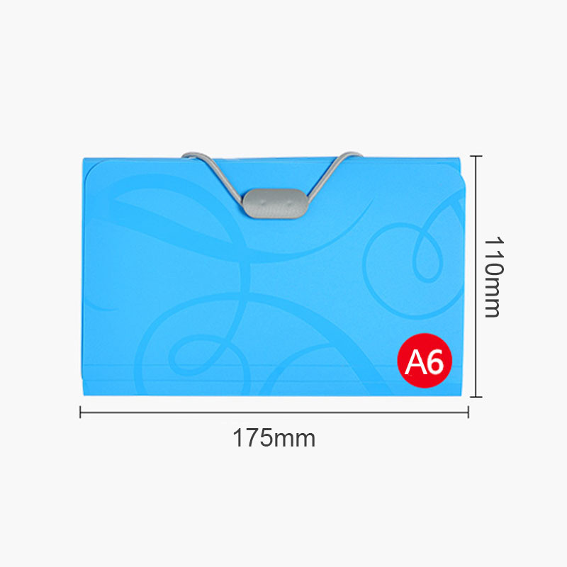 A6 Candy Colours mape dokumenata organizator školskog pribora torbica za organe proširiva mapa datoteka za dokumente školski uredski registrator