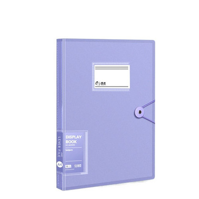 Dosare de depozitare Suport pentru chitanțe pentru hârtie de test Liant cu foi libere pentru studenți Dosare pentru fișiere A4 Organizator pentru hârtie Clip pentru documente