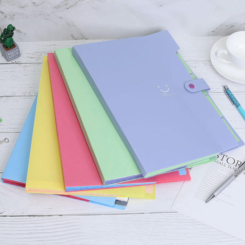 Jednostavna A4 datoteka Torba za dokumente Torbica Držač Organizator Višeslojni školski uredski pribor Proširiva mapa datoteka Spremanje dokumenata