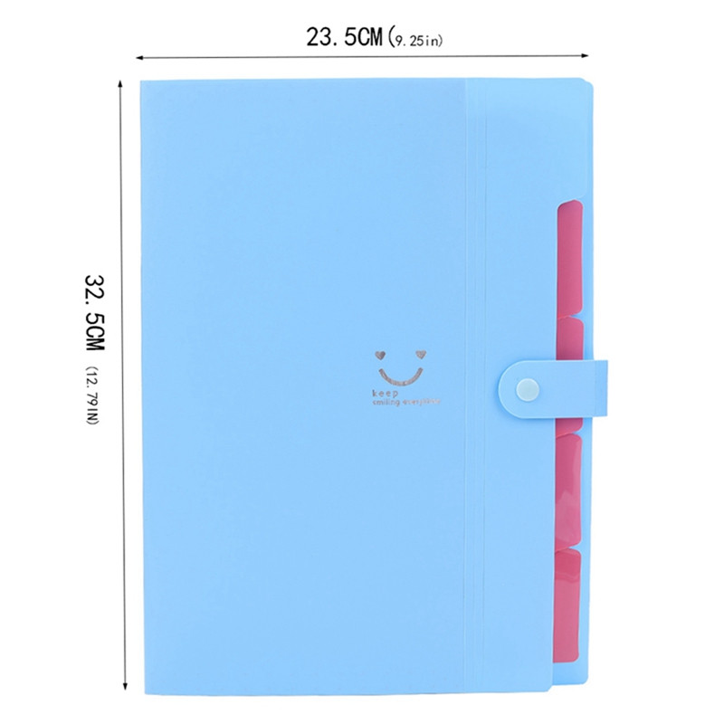 Jednostavna A4 datoteka Torba za dokumente Torbica Držač Organizator Višeslojni školski uredski pribor Proširiva mapa datoteka Spremanje dokumenata