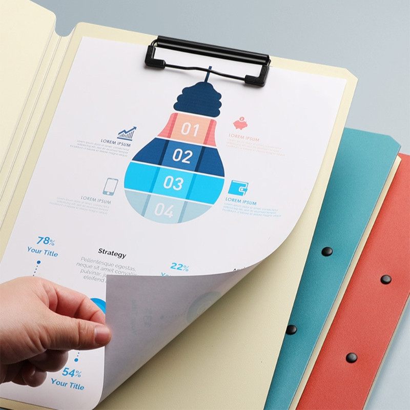 Clipboard portabil pentru fișiere Clip unic/clipuri duble Dosare opționale Clipboard fișiere verticale Clipboard pentru fișiere Rechizite de birou