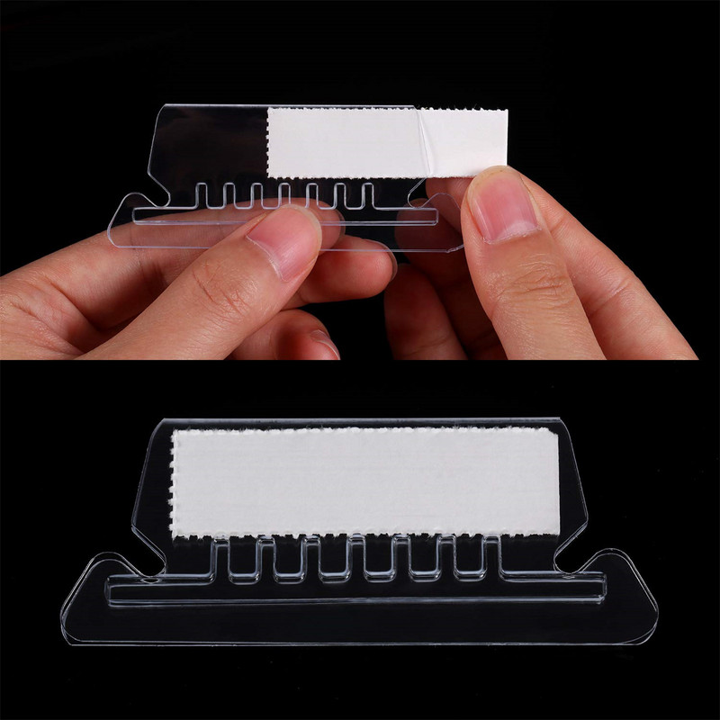 10 vnt kabančių aplankų skirtukų ir įdėklų, skirtų greitai atskirti, kabančių failų aplankų etikečių rinkimo skirtukus 2 colių daugiaspalvis