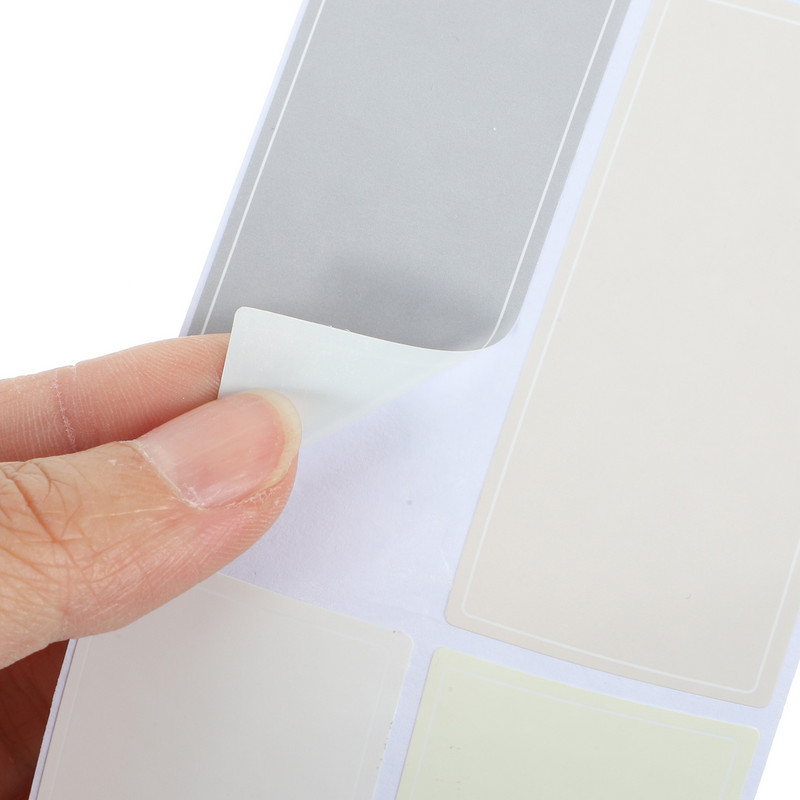 120 vnt Spalvotos lipnios etiketės Spalvingos etikečių lipdukai Klasifikacija Etikečių lipdukai Skirtukai Lipdukai