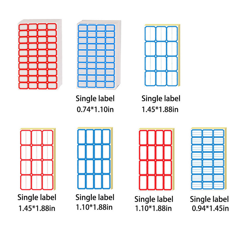 50 vnt. maišelis Etikečių lipdukai Prieskoniai Druska Cukrus Pagardų Buteliai Stiklainiai Lipnios etiketės Ženklinimo įrankis Virtuvės priedai