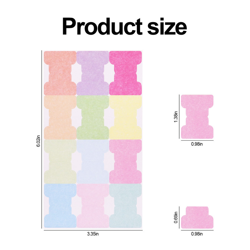 Lipnūs užrašai Rodyklė Etiketė Klasifikacijos etiketė sustorėjusi gali rašyti Atspari plyšimui spalvota užrašų knygelės žymės