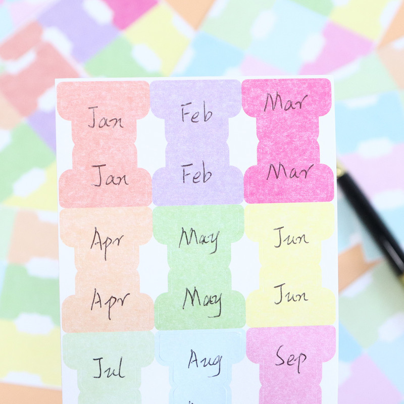 Lipnūs užrašai Rodyklė Etiketė Klasifikacijos etiketė sustorėjusi gali rašyti Atspari plyšimui spalvota užrašų knygelės žymės