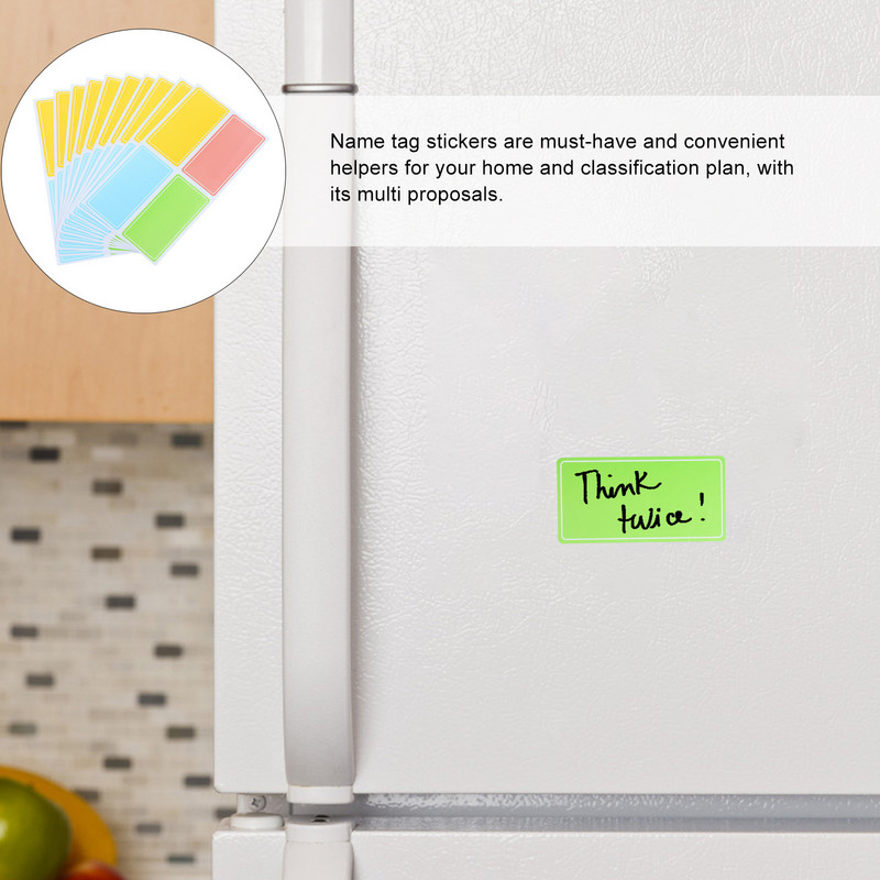 120 Buc Autocolante Color Etichete Adezive Etichete Impermeabile Impresora De Scriere De mână