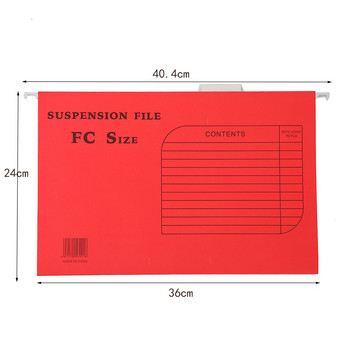 Φάκελος κρεμαστό χαρτί Fc Χρώμα κρεμασμένο κλιπ Ευρετήριο κάρτας Ετικέτα Ταξινόμηση χαρτιού Ταξινόμηση κρεμαστού κλιπ γραφείου Κρεμαστό κλιπ γραφείου