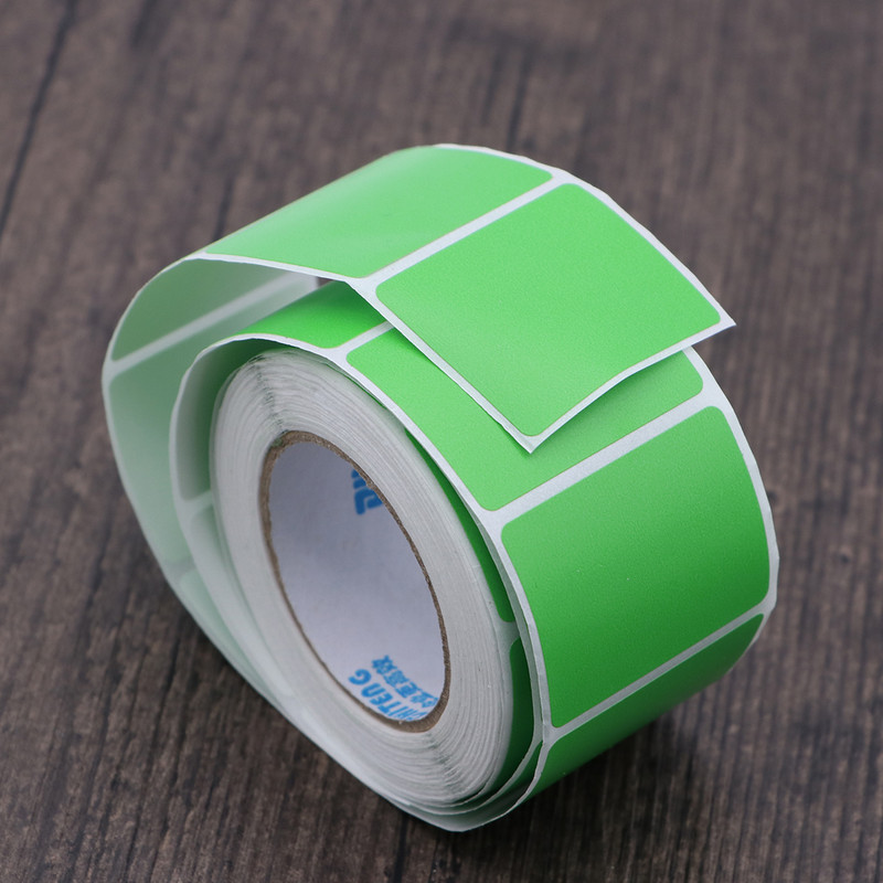 Etichete autocolante Etichete cu coduri de bare termice în rolă Etichete termice directe Etichete adezive colorate goale pentru transport pentru supermarket de birou