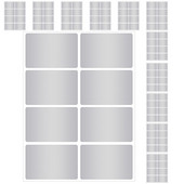 12 lehte Värviline kleebis Kleepuv kleebisetiketid kleebisetiketile kirjutamiseks kaupade kirjutamiseks Avaleht