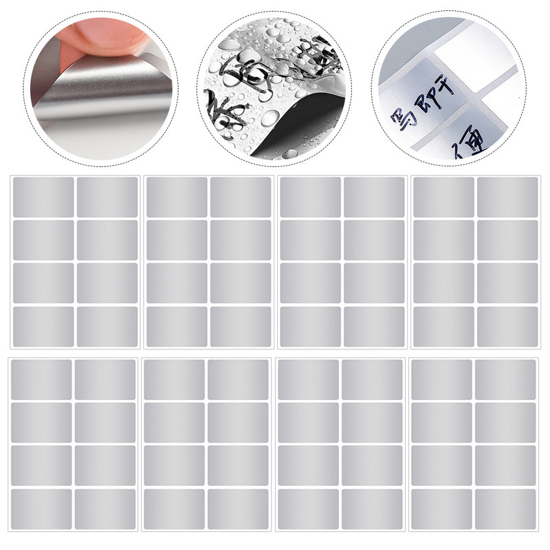 12 coli Etichete adezive autocolante colorate pentru a scrie pe etichete autocolante pentru a scrie pentru bunuri de scris acasă