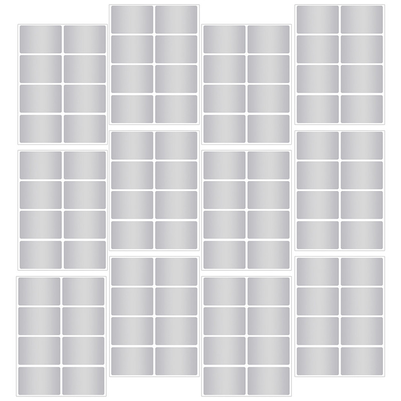 12 coli Etichete adezive autocolante colorate pentru a scrie pe etichete autocolante pentru a scrie pentru bunuri de scris acasă