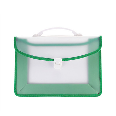 A4 velikog kapaciteta, velika težina, prijenosna prazna rubna plastična vrećica za datoteke, PP testna papirna torba za pohranu datoteka, velika mapa za datoteke