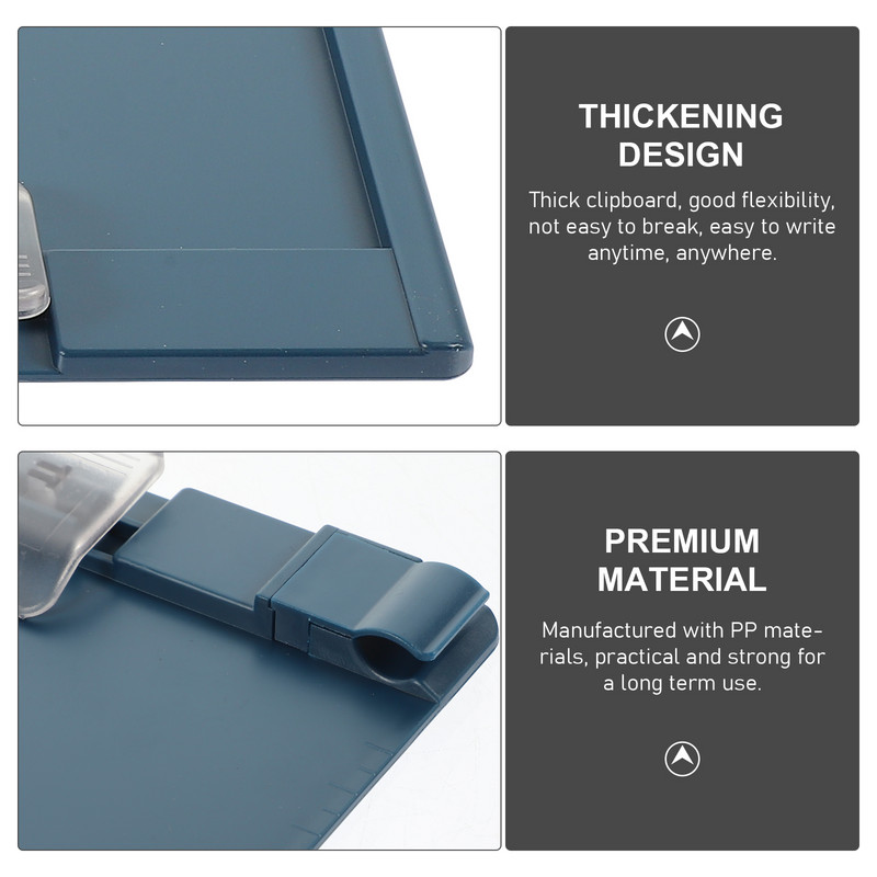 Πολλαπλών λειτουργιών Clipboard Writing Board File Clip Office Paper File Organizer για το σχολείο