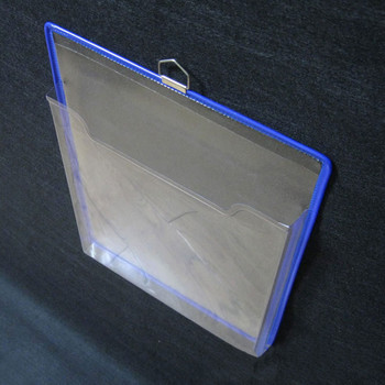 Висяща чанта за съхранение на файлове Удебелени пластмасови документи Чанта за съхранение на сметки Офис аксесоар