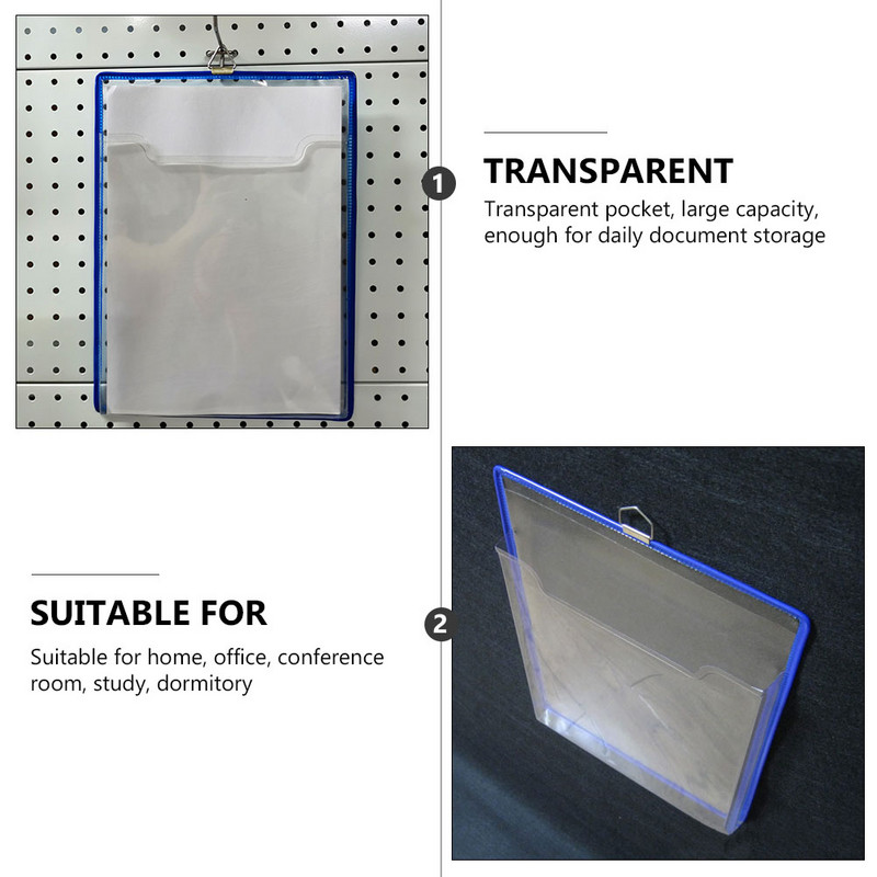 Viseća torba za pohranu datoteka Zadebljana plastična torba za pohranu dokumenata Računi Uredski pribor