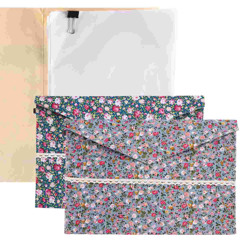 Plišani organizator za pohranu dokumenata veličine A4 veličine A4 za pohranu dokumenata za poslovni dom (nasumični stil)