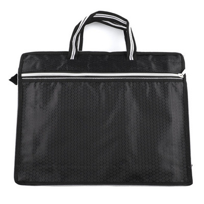 Irattáska cipzáras tasak kézitáska aktatáska diák hordtáska iskolai irodaszerek számára EM88