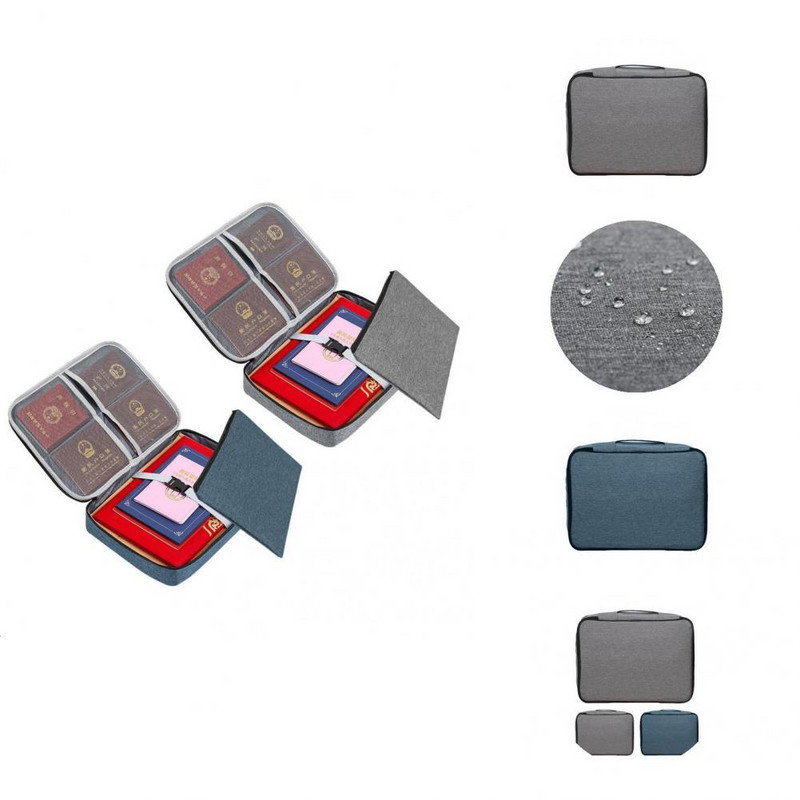 Failų tvarkyklės krepšys Naudingas saugus nuotraukų dokumentų tvarkytuvas kelių sluoksnių dokumentų tvarkyklės