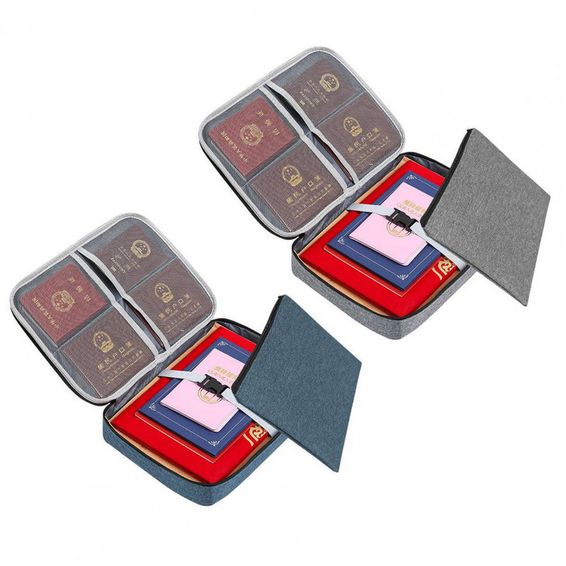 Tartós iratrendező, vastagított, oxfordi szövetből készült irattáska kültéri tevékenységekhez