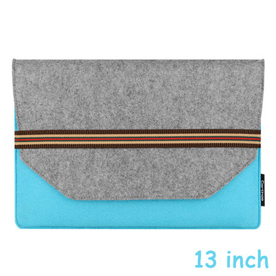 EZONE 4 boje 13 inča torba za prijenosno računalo zaštitni omot držač datoteka visokokvalitetna filca torba za dokumente torba za uredske datoteke 44*31 cm
